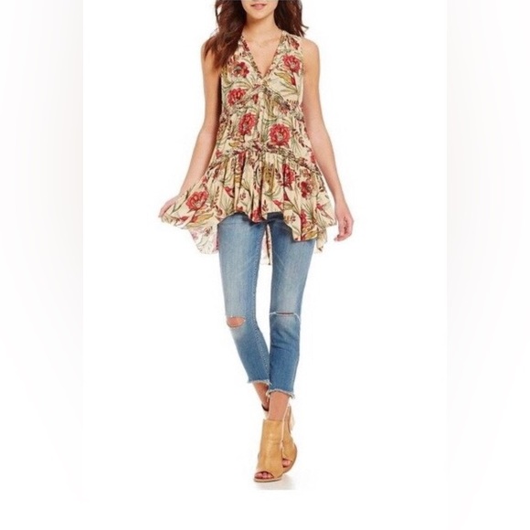Free People Hummingbird Tunic Tank or Dress - Picture 2 of 7